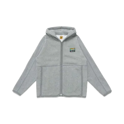 HUMAN MADE OUTDOOR SWEAT FLEECE HOODIE "Grey"