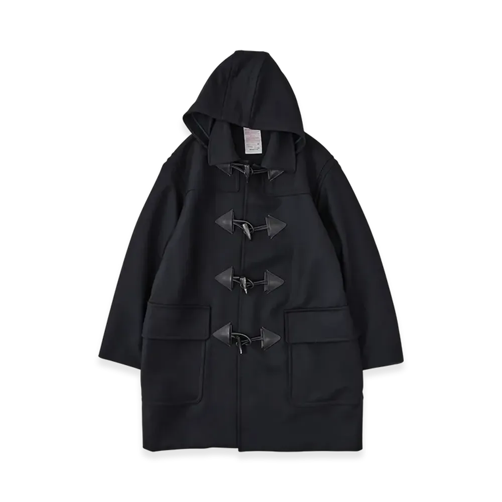 NICENESS R.Wetton Horse Riding Melton Duffel Coat "Dark Navy"