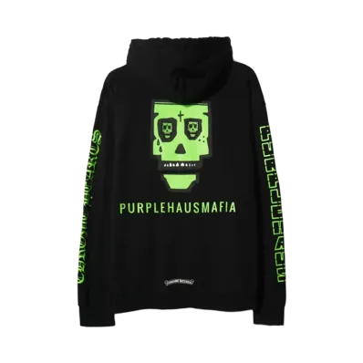 Chrome Hearts Purple Haus Mafia Hoodie "BLACK"