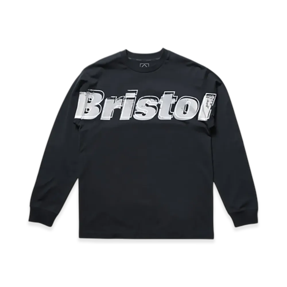 F.C.Real Bristol Overlay L/S Tee "Black"