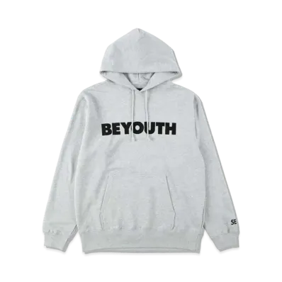 WIND AND SEA BE YOUTH HOODIE "Gray"