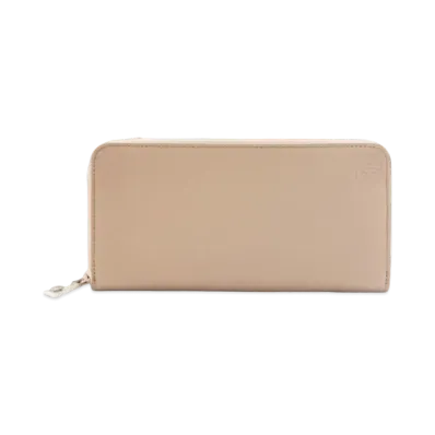 LOEWE Zip Around Wallet Soft Grain Calf "Sand"
