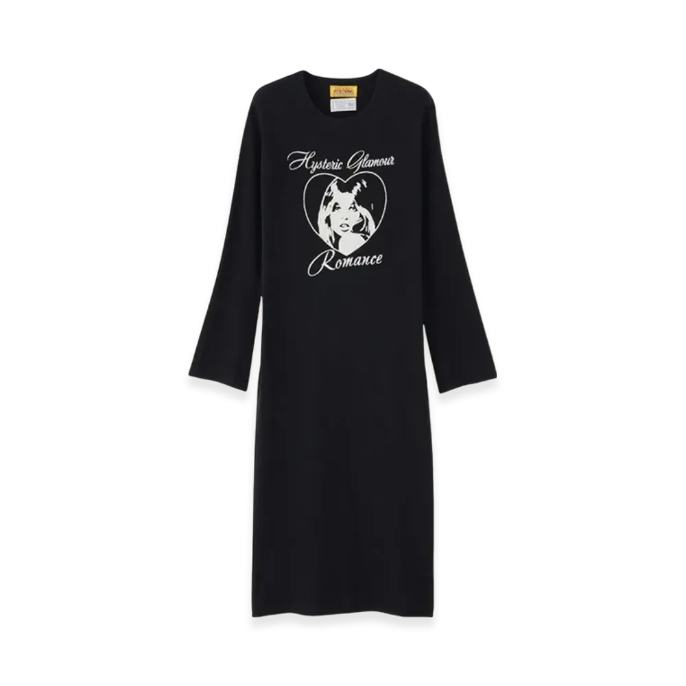 HYSTERIC GLAMOUR HG Romance One Piece "Black"