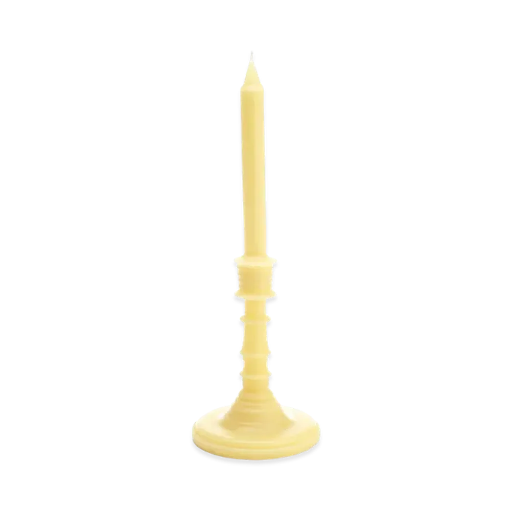 LOEWE Honeysuckle Wax Candle Holder "Yellow"