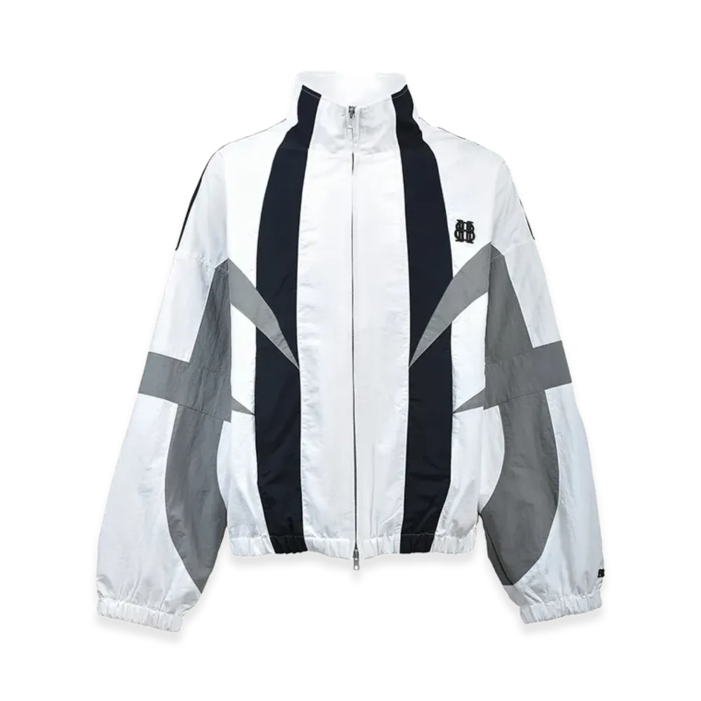 BREATH BH Logo Warm Up Jacket "White"