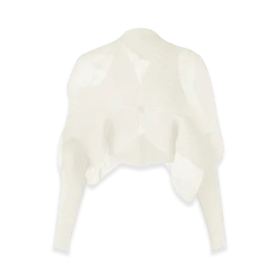 ISSEY MIYAKE Knit (Contour) Pleats "White"