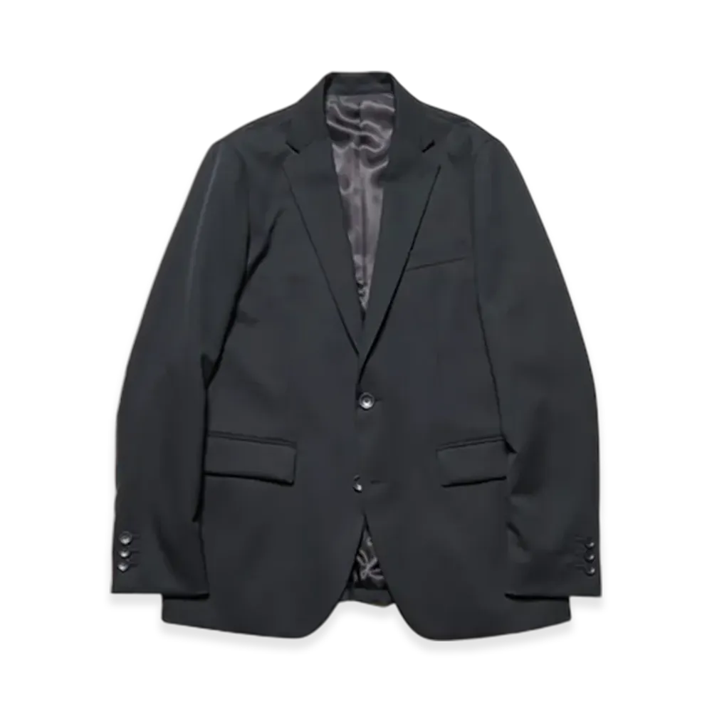 SOPHNET. Flannel Wool Standard 2Button Jacket "Black"