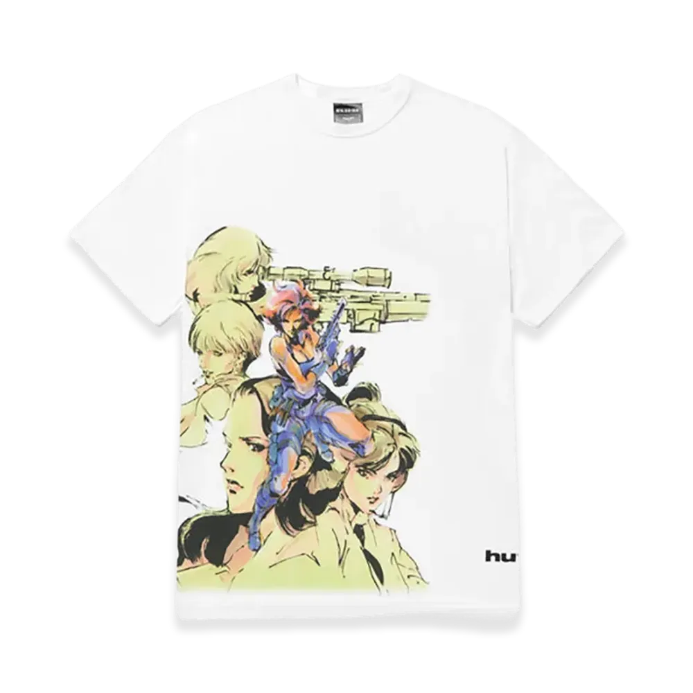 HUF x METAL GEAR SOLID Battlefield Tee "White"