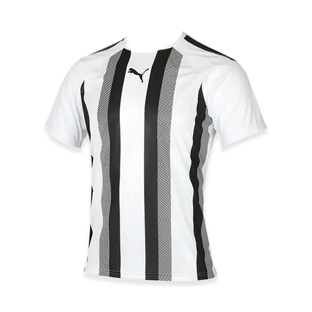 PUMA teamLIGA Striped Match Shirt "Puma White/Puma Black"