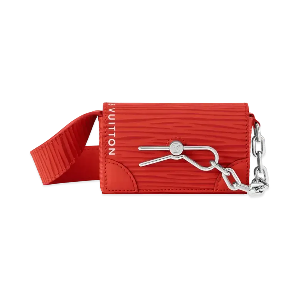 Louis Vuitton Micro Steamer Epi Leather "Rouge Vermillon"