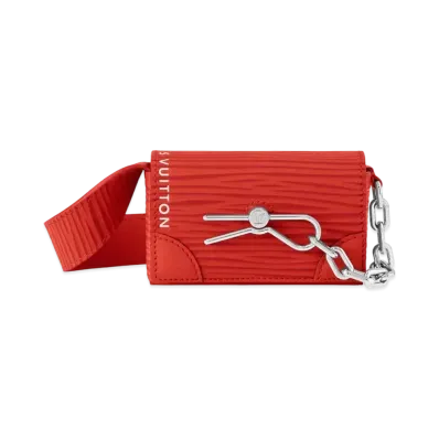 Louis Vuitton Micro Steamer Epi Leather "Rouge Vermillon"