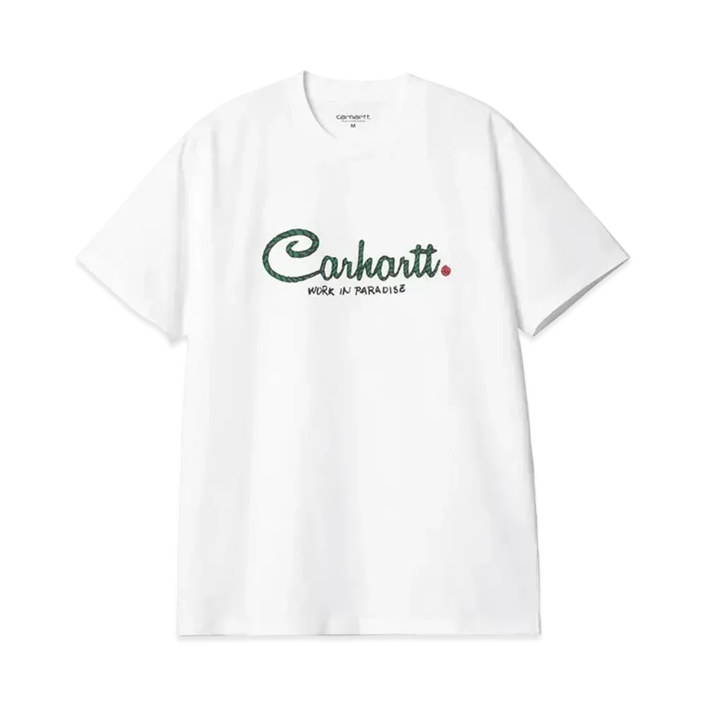 Carhartt WIP S/S Paradise Script T-Shirt "White"