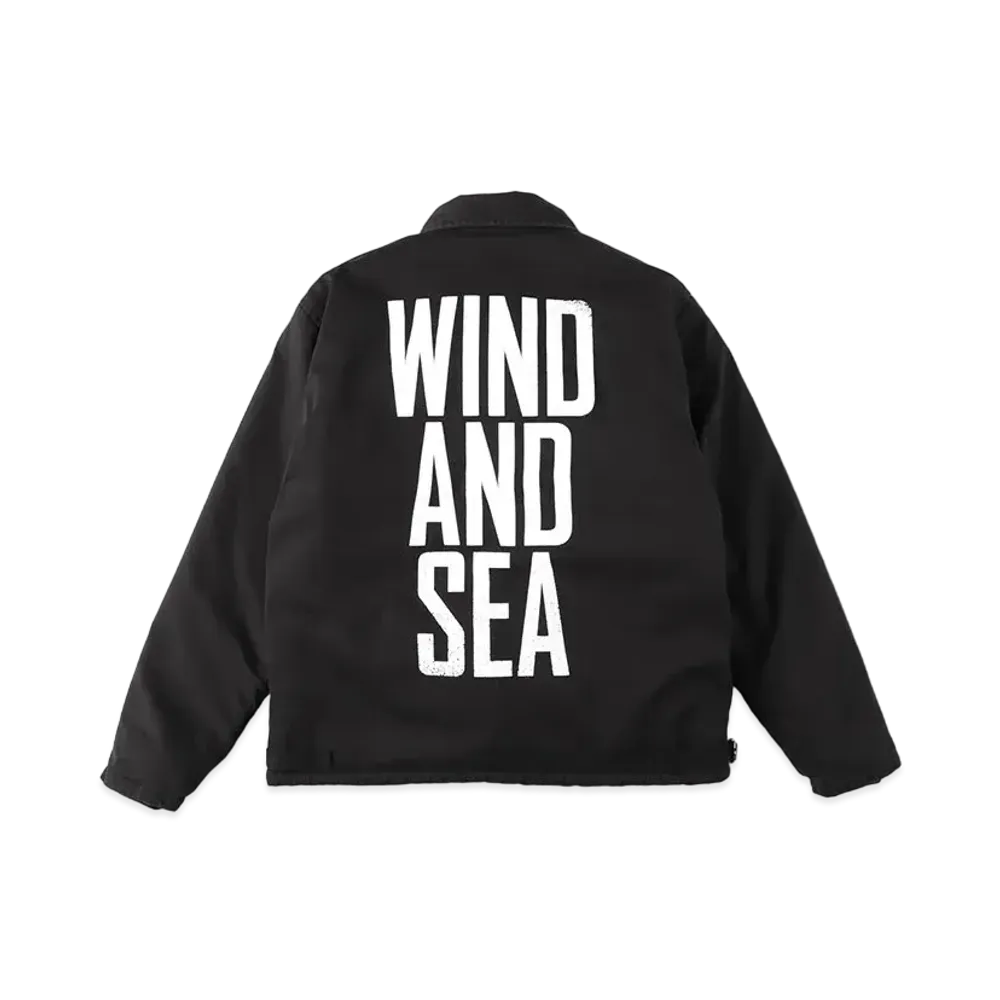 WIND AND SEA Military Surplus A2 Deck Jacket "Black"