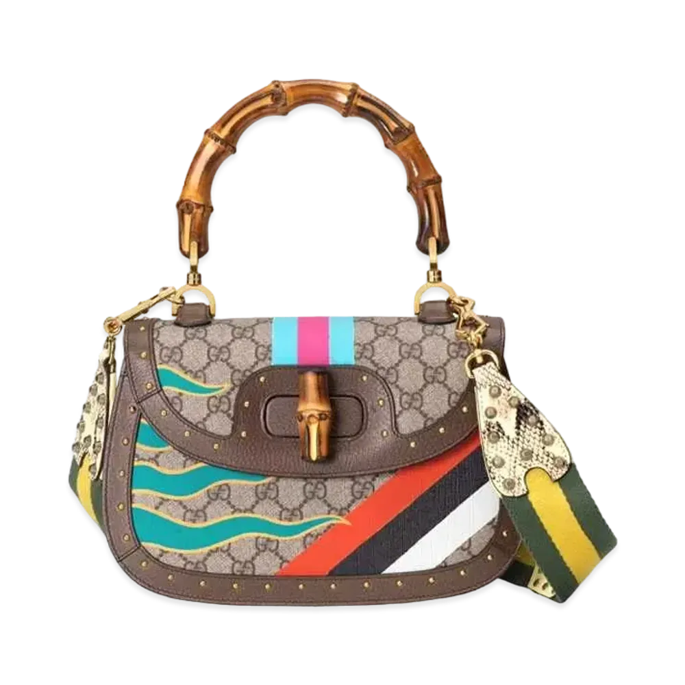 GUCCI Medium Top Handle Bag with Bamboo