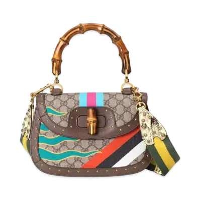 GUCCI Medium Top Handle Bag with Bamboo