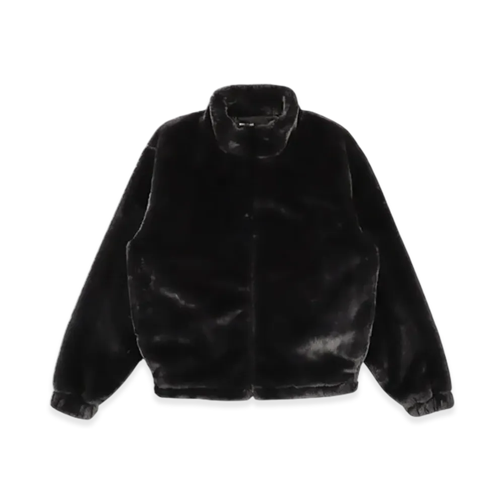 WIND AND SEA Fur Jacket "Black"