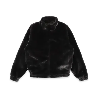 WIND AND SEA Fur Jacket "Black"