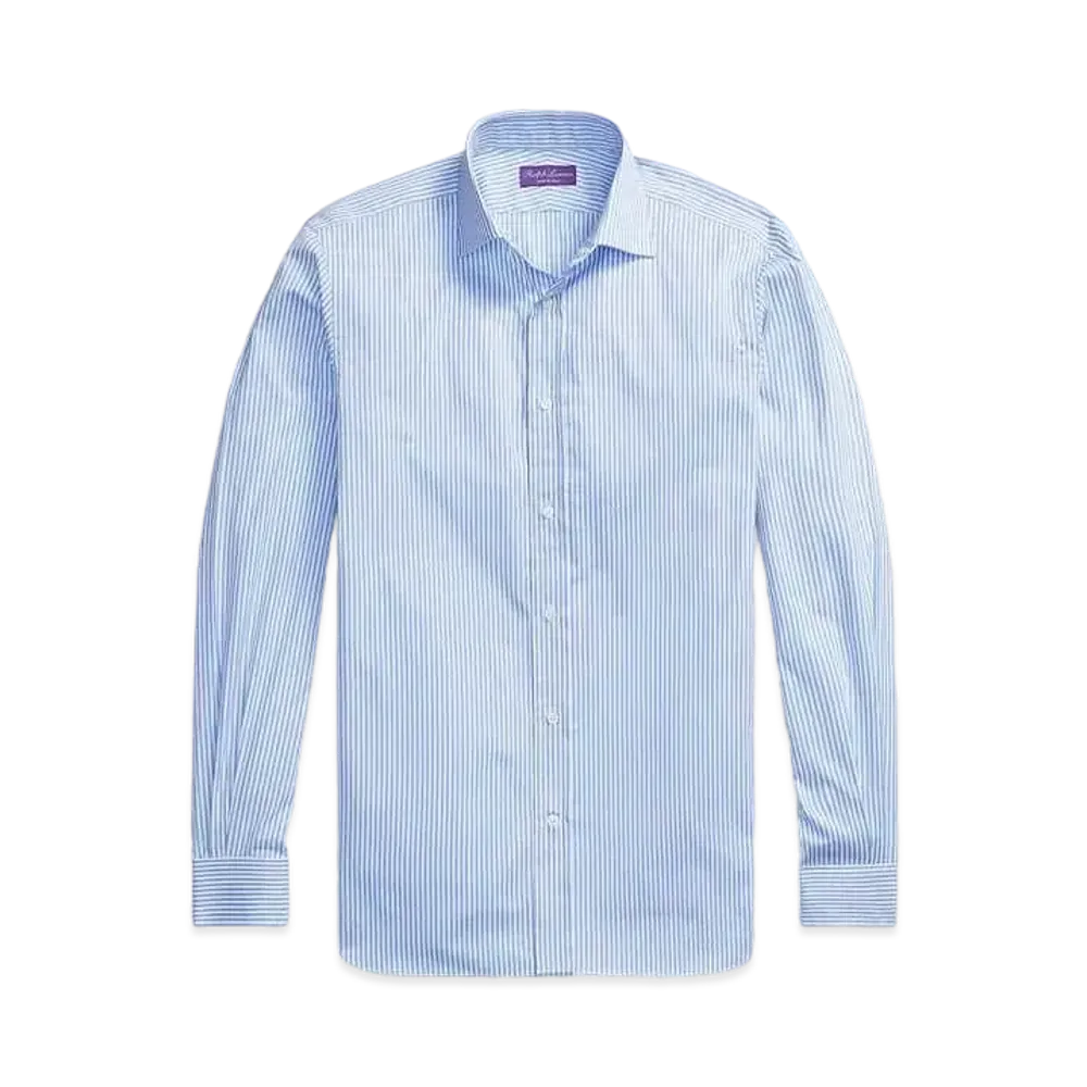 Ralph Lauren Purple Label Bengal Syriped Poplin Shirt#1 "Blue"