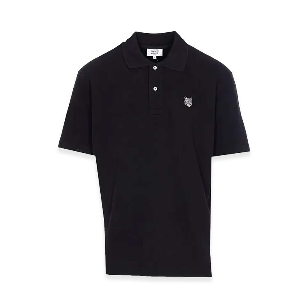 Maison Kitsune Polos "Black"