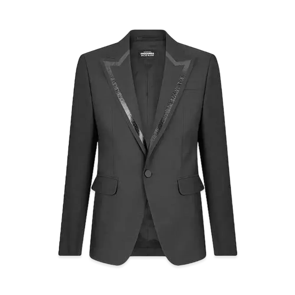 Dsquared2 Shiny Frame Dallas Blazer "Black"