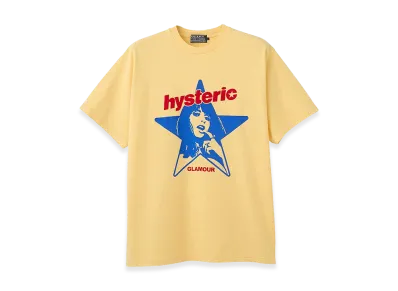HYSTERIC GLAMOUR Hysteric Star Tee "Yellow"