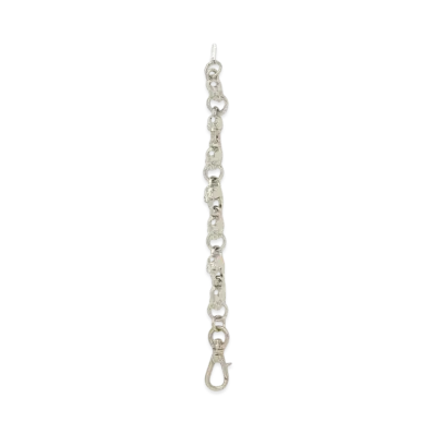 mastermind WORLD Skull Bracelet "Nickel"