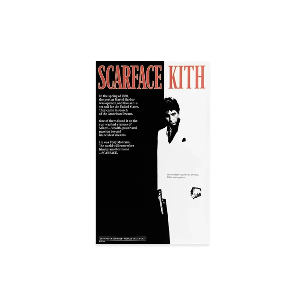 Kith x Scarface Movie Poster "Multi"