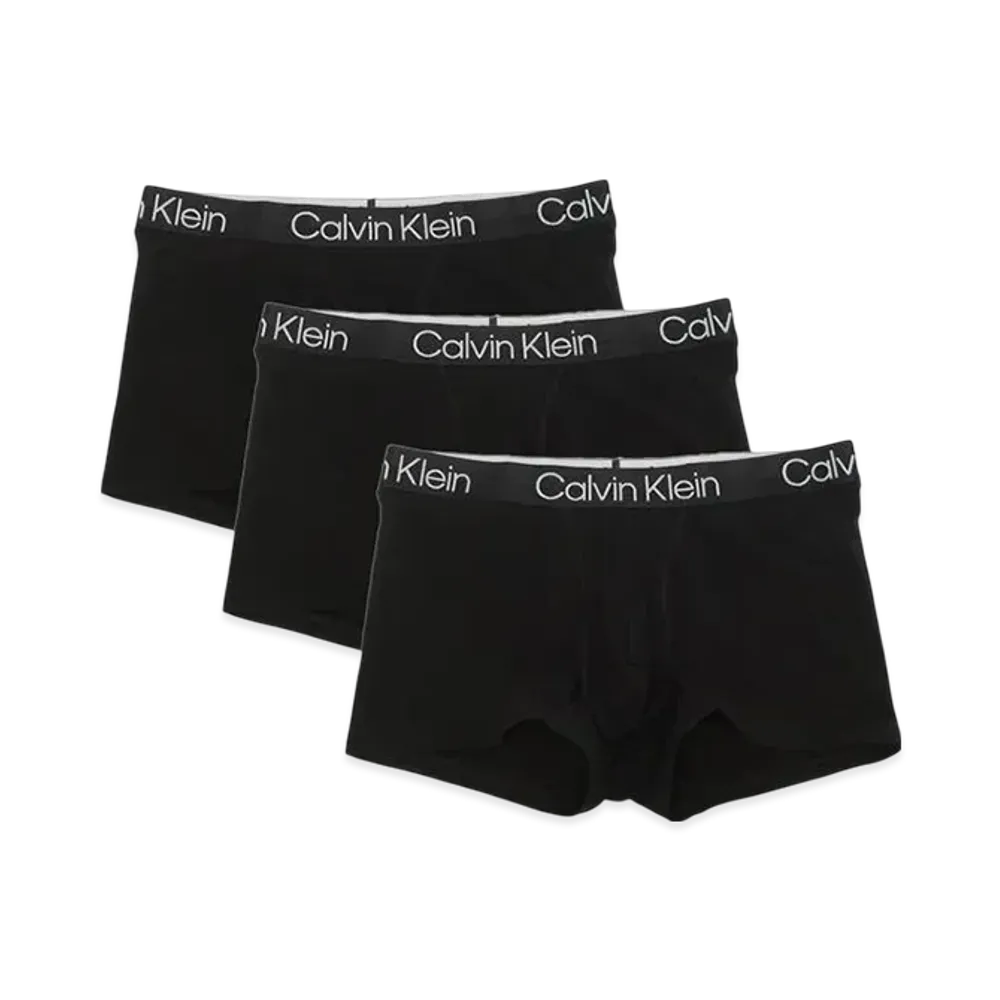 Calvin Klein Logo Stretch Boxer Shorts Set of 3 "Black"