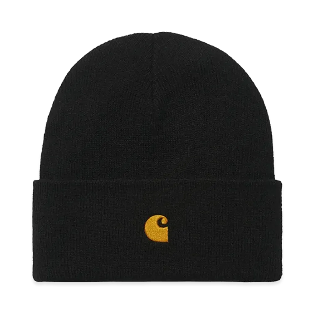 Carhartt WIP Chase Beanie "Black/Gold"