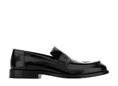 Jil Sander Leather Loafer "Black"