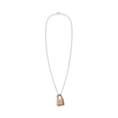 Hermes Small O Kelly Pendant Swift "Rose Gold/Etoupe"