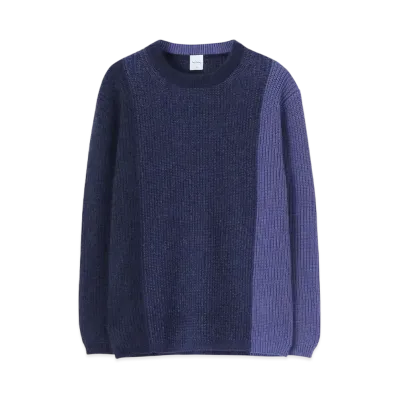 Paul Smith Vertical Gradation Crew Neck Knit "Purple"