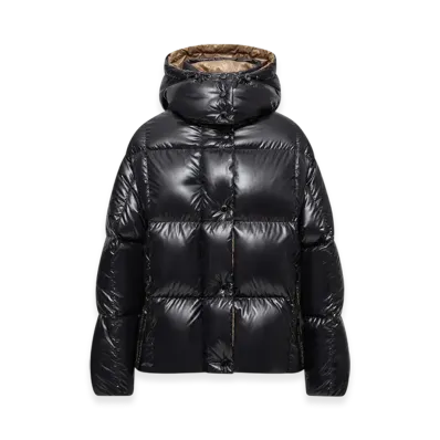 MONCLER Parana Hooded Short Down Jacket "Black"