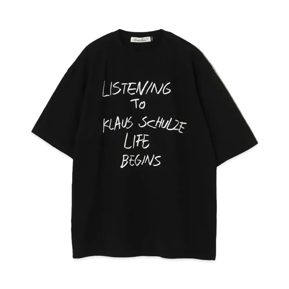 UNDERCOVER Cotton T-Shirt "Black"