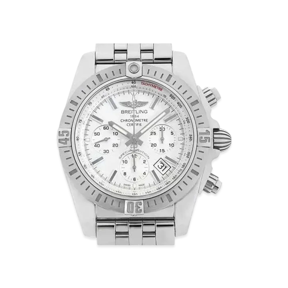 Breitling Chronomat 44 "Silver/Stainless Steel"