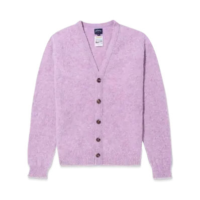 Noah Shetland Sweater Cardigan "Heather Rose"