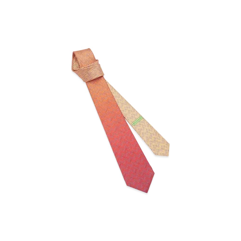 BVLGARI Logomania Tie "Red"