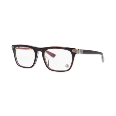 Chrome Hearts BEAU NER 53 Wellington Cross "Brown Bone Brown"