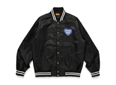 HUMAN MADE Nylon Stadium Jacket Jamsil "Black"