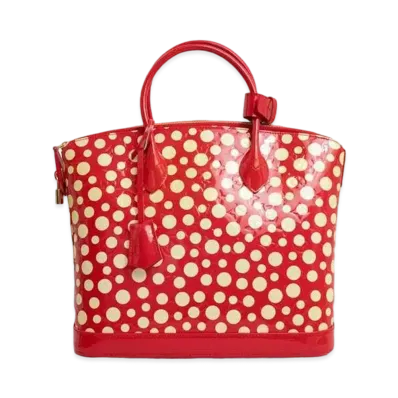 Louis Vuitton x Yayoi Kusama Lock It MM Monogram Vernis Dot Infinity "Rouge"
