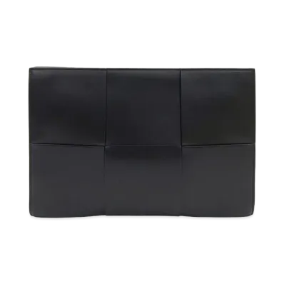 Bottega Veneta Arco Clutch Bag "Black"