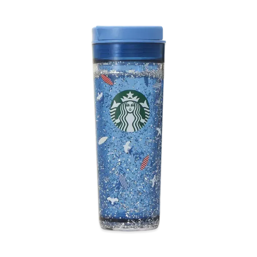 STARBUCKS Seaside Getaway Water Intumbler Seaside 473ml "Blue"