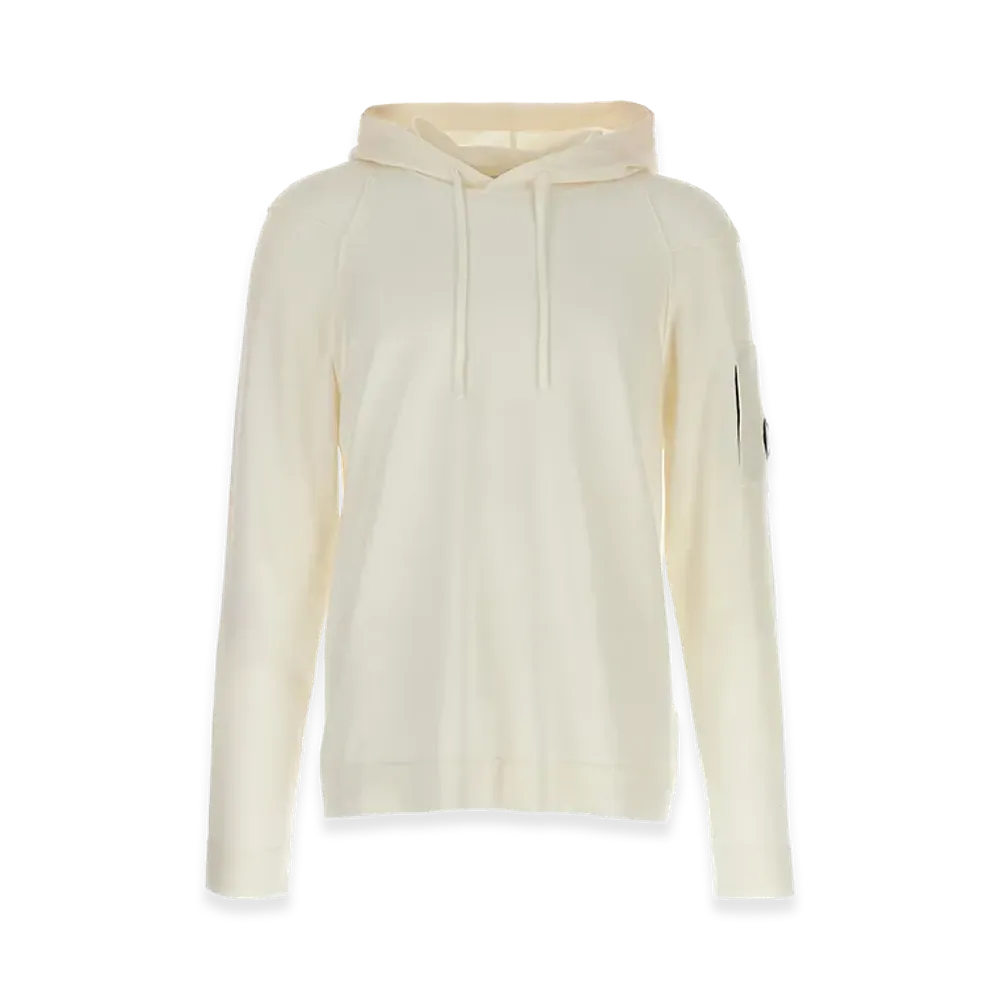 C.P. Company 'Sea Island' Hoodie "White"