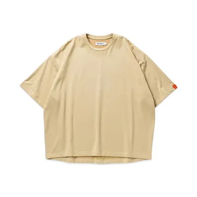 TIGHTBOOTH Inside Out Pile S/S T-Shirt "Mustard"