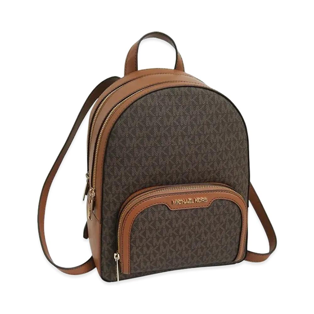 MICHAEL KORS Women's Jaycee MD Zip Pkt Backpack "Brown"