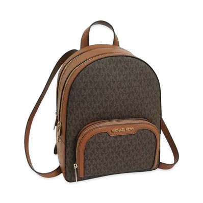 MICHAEL KORS Women's Jaycee MD Zip Pkt Backpack "Brown"