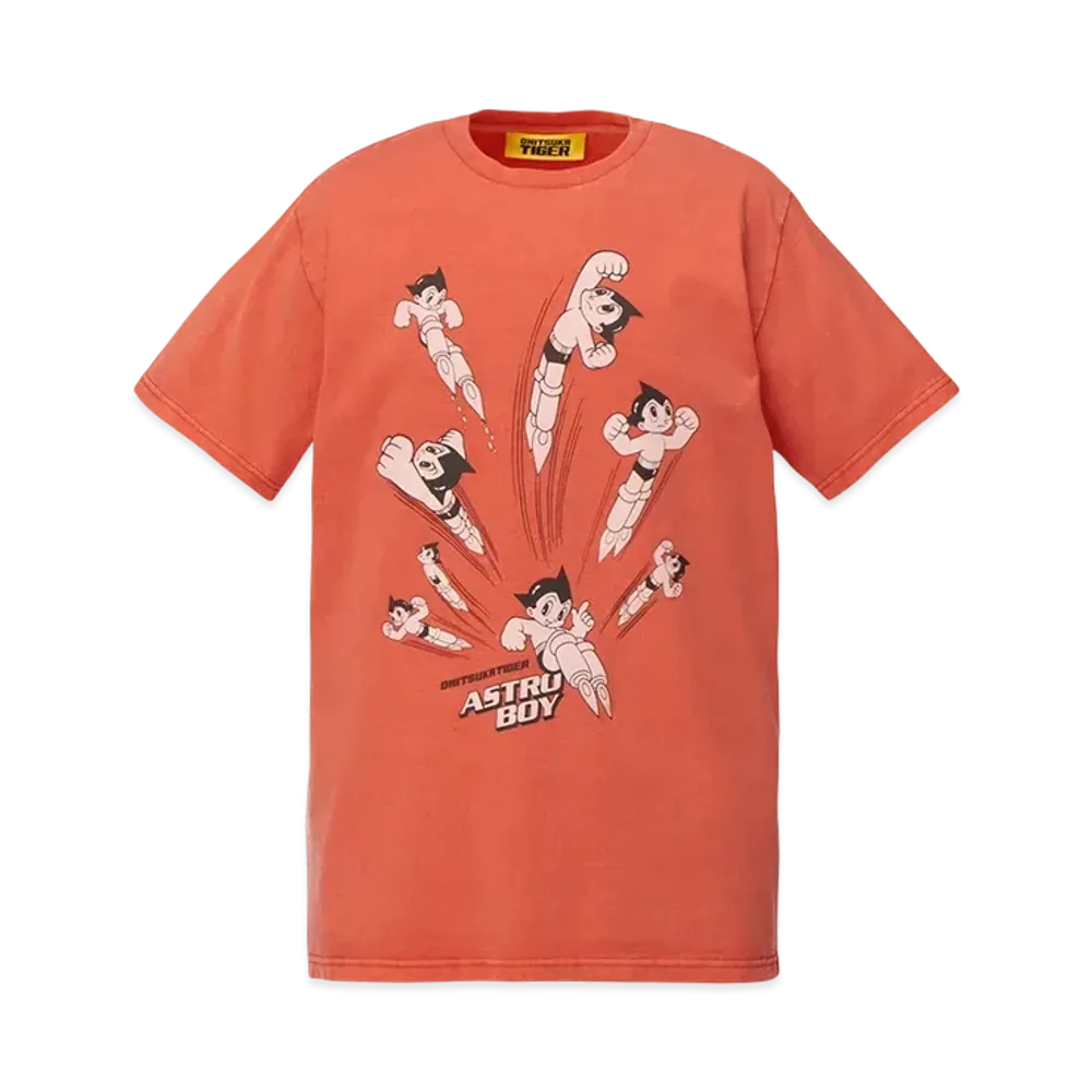 Onitsuka Tiger x Astroboy Washed Graphic Tee "Red"