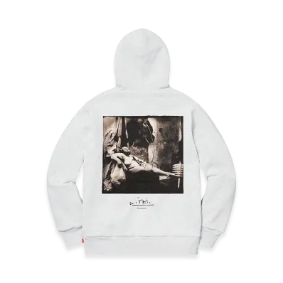 Supreme Joel-Peter Witkin/Supreme Sanitarium Hooded Sweatshirt "Ash Grey"