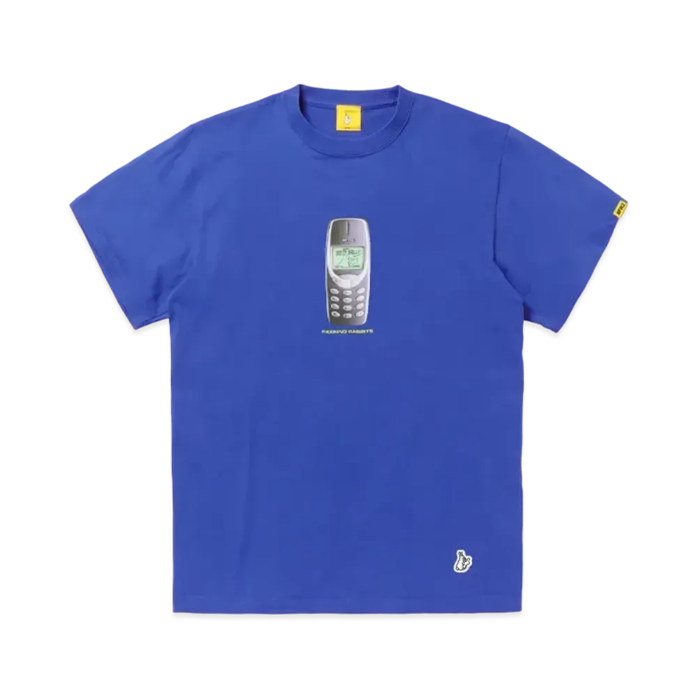 FR2 Rabbits Phone T-shirt "Blue"