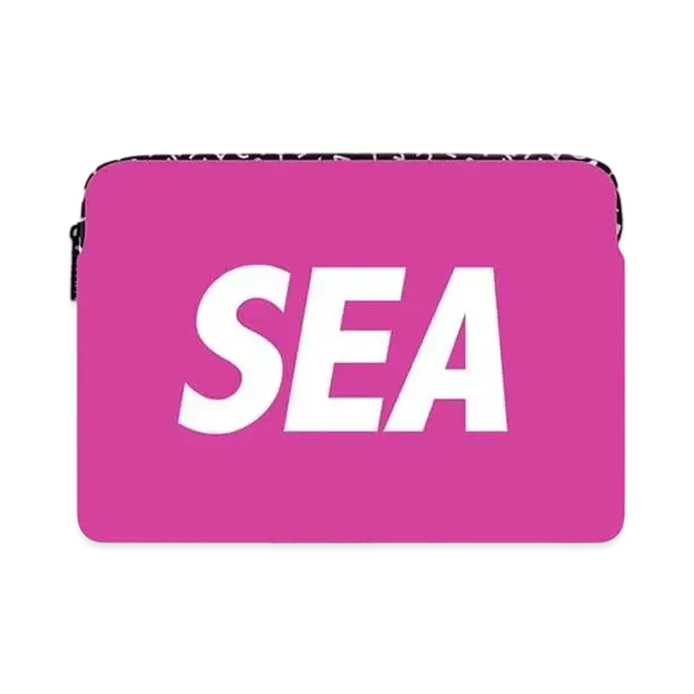 WIND AND SEA x CASETIFY Sea Laptop Sleeve "Pink"